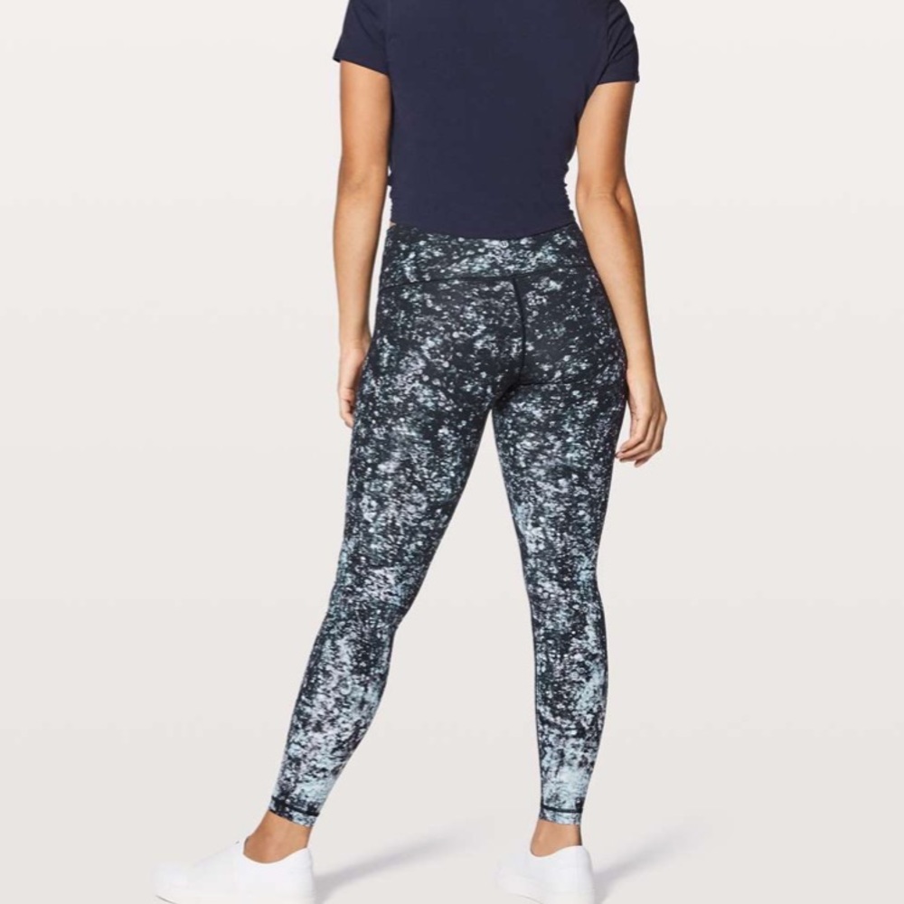 Lululemon Wunder Under Hi-Rise Tight Nulux Effervescence 50g Multi Black - Picture 3 of 8